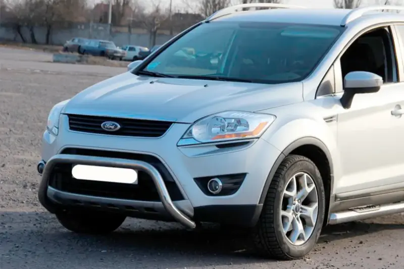 Кенгурятник WT007 (нерж.) для Ford Kuga 2008–2013
