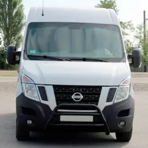 Кенгурятник WT022 Black (нерж.) для Renault Master 2011–2023