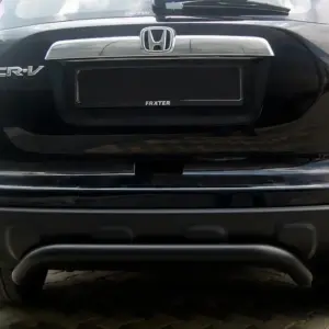 Задня дуга AK007 Black (нерж.) для Honda CRV 2007–2011