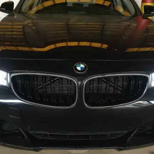 Ніздрі M-Look (чорний глянець з хром окантовкою) для BMW 3 серія F34 2013–2020
