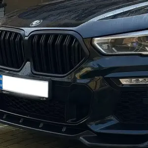 Ніздрі M-Look (2019-2022, чорний матовий) для BMW X6 G06 2019–2027