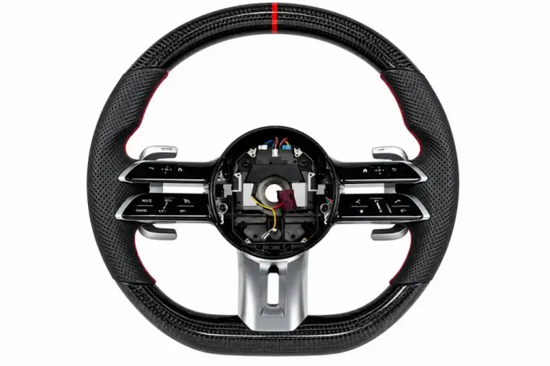 Кермо AMG 2021-Style (Карбон, 3pin) для Mercedes-Benz CLS C218 2011–2018