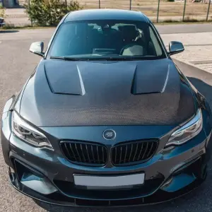 Капот V3 (Карбон) для BMW 2 серія F22/F23 2014–2021