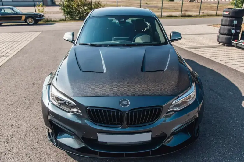 Капот V3 (Карбон) для BMW 2 серія F22/F23 2014–2021