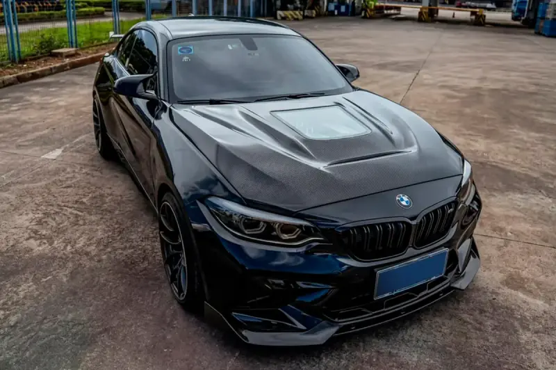 Капот V2 (Карбон) для BMW 2 серія F22/F23 2014–2021