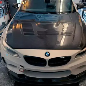 Капот V4 (Карбон) для BMW 2 серія F22/F23 2014–2021