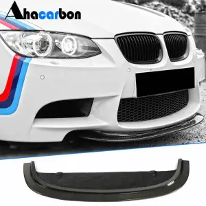 Накладка на передній бампер V6 (для M3, Карбон) для BMW 3 серія E92/E93 2006–2013