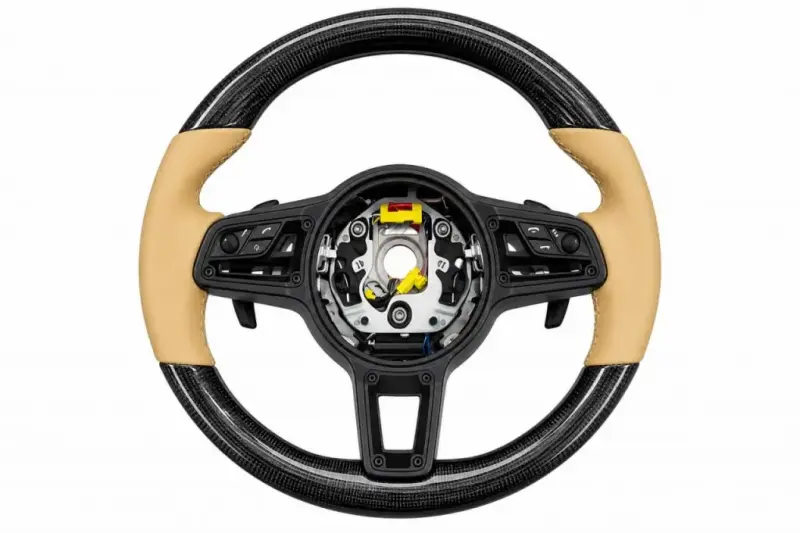 Кермо (Карбон+ бежевий) для Porsche Boxster/Cayman 981 2013–2016