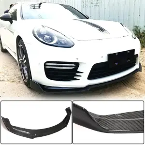 Накладка на передній бампер Lip V2 (для Turbo/Turbo S/GTS) для Porsche Panamera 2009–2016