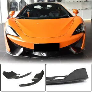 Накладки на передній бампер Flap (Карбон) для McLaren 540C/570S 2015–2020