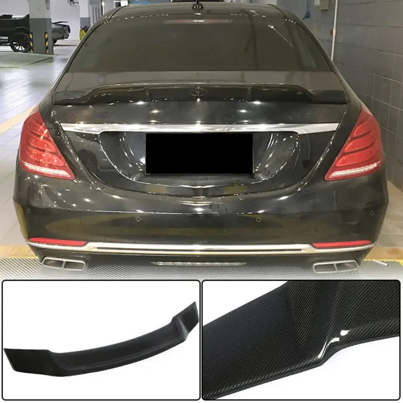 Спойлер V3 (Карбон) для Mercedes-Benz S-class W222 2013–2022