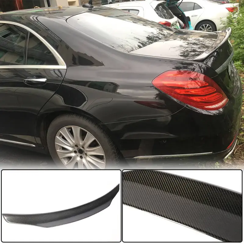 Спойлер V5 (Карбон) для Mercedes-Benz S-class W222 2013–2022