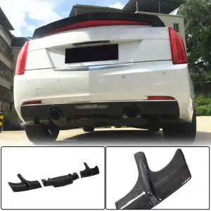 Дифузор заднього бампера (для Base, Карбон) для Cadillac ATS 2012–2019