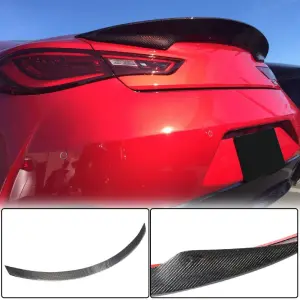 Спойлер V4 (для Q60 2016-2022, Карбон) для Infiniti Q50/Q60 2013–2024