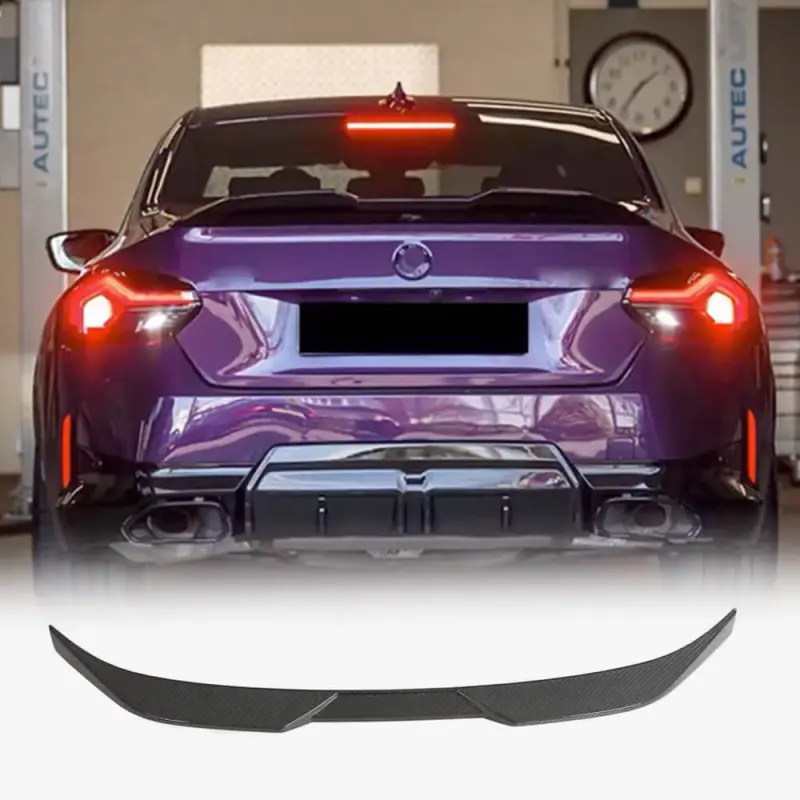 Спойлер M4-Style V2 (Карбон) для BMW 2 серія G42 2021–