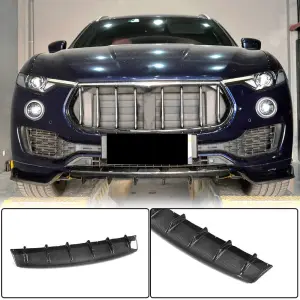 Накладка на передній бампер Lip V1 (для Base/S, Карбон) для Maserati Levante 2016–