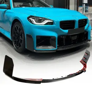 Накладка на передній бампер Lip V1 (для G87, Карбон) для BMW 2 серія G42 2021–