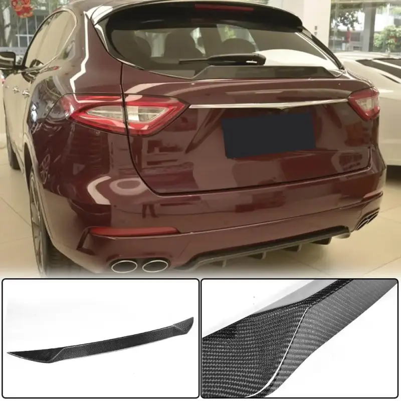 Спойлер нижній V2 (Карбон) для Maserati Levante 2016–