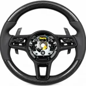 Кермо (Карбон + чорний) для Porsche Boxster/Cayman 987 2004–2011