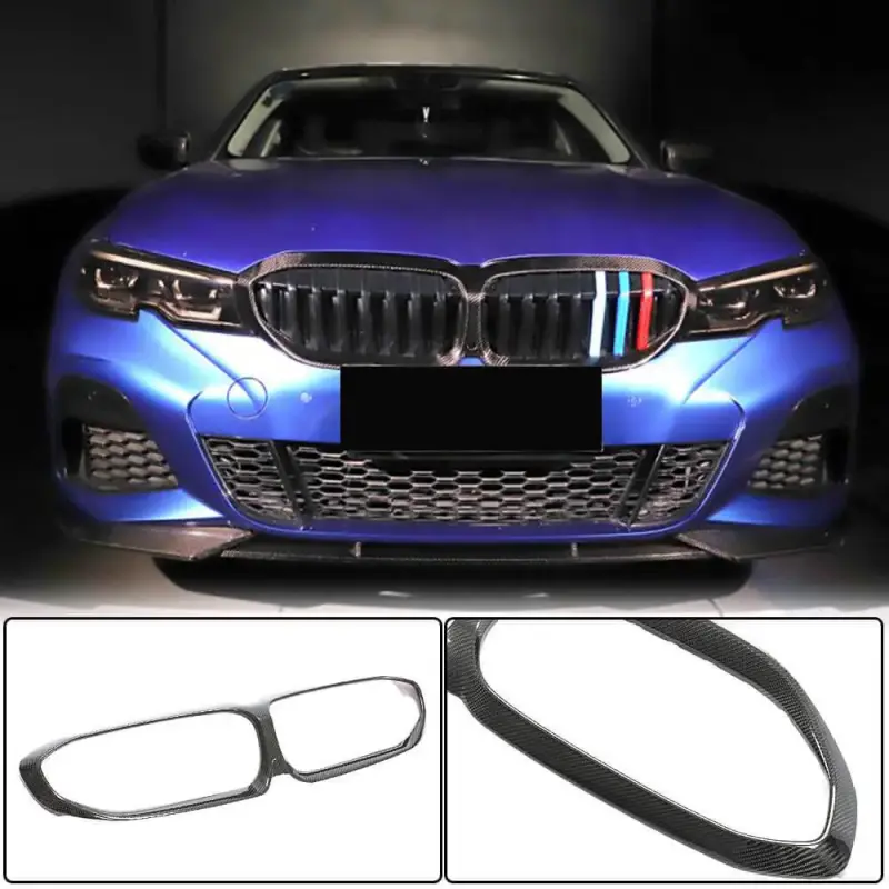 Обведення решітки (2018-2022, Карбон) для BMW 3 серія G20/G21 2018–