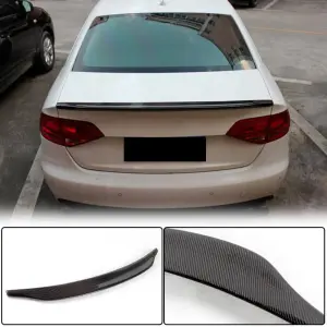 Спойлер V1 (для Base 2007-2011, Карбон) для Audi A4 B8 2007–2015