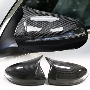 Кришки дзеркал V3 (Карбон) для Mercedes-Benz C-class W205 2014–2021