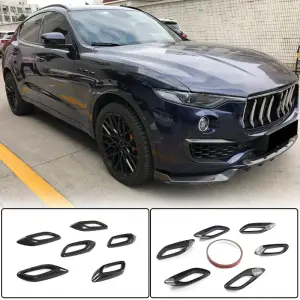 Накладки на передні крила (Карбон) для Maserati Levante 2016–