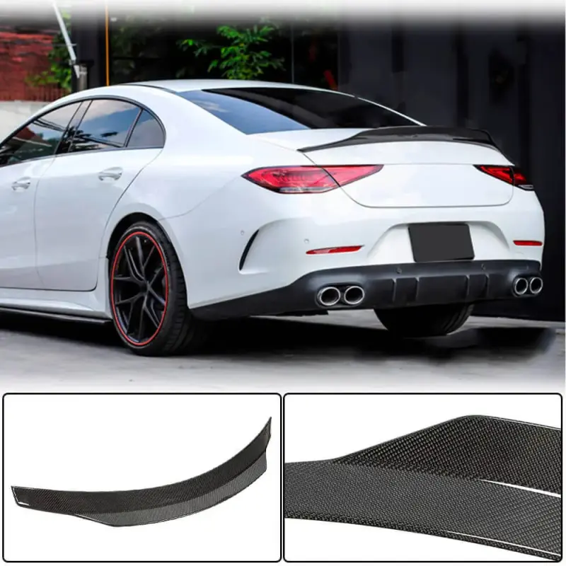 Спойлер V3 (для 2018-2020, Карбон) для Mercedes-Benz CLS C257 2018–