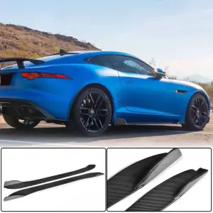Бокові пороги (2013-2016, Карбон) для Jaguar F-Type 2013–2024