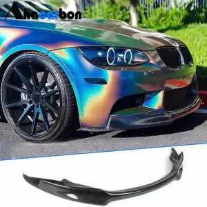 Накладка на передній бампер Lip V-Style (для M3, Карбон) для BMW 3 серія E92/E93 2006–2013