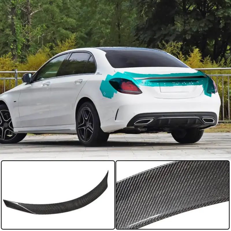 Спойлер V5 (для SD 2015-2021, Карбон) для Mercedes-Benz C-class W205 2014–2021