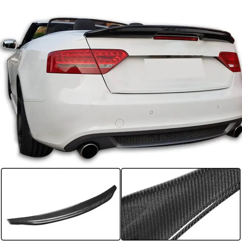 Спойлер V2 (Кабріолет, Карбон) для Audi A5 2007–2015