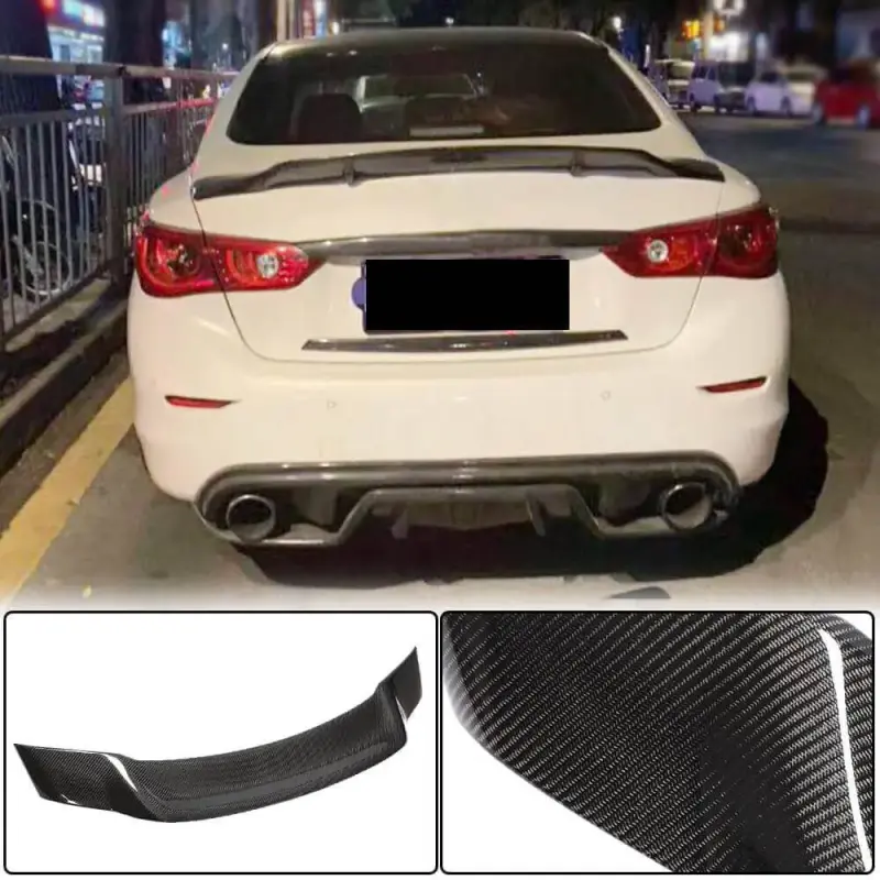 Спойлер V1 (для Q50, Карбон) для Infiniti Q50/Q60 2013–2024
