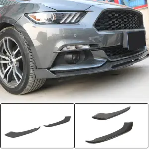 Накладки на протитуманки V1 (2015-2017, Карбон) для Ford Mustang 2015–2023