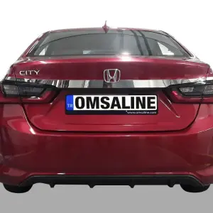 Хром планка над номером SD (3 шт, нерж) для Honda City 2021–