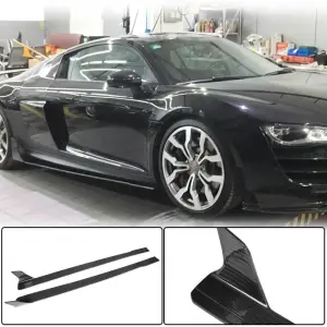 Накладки на пороги (Карбон) для Audi R8 2006–2015