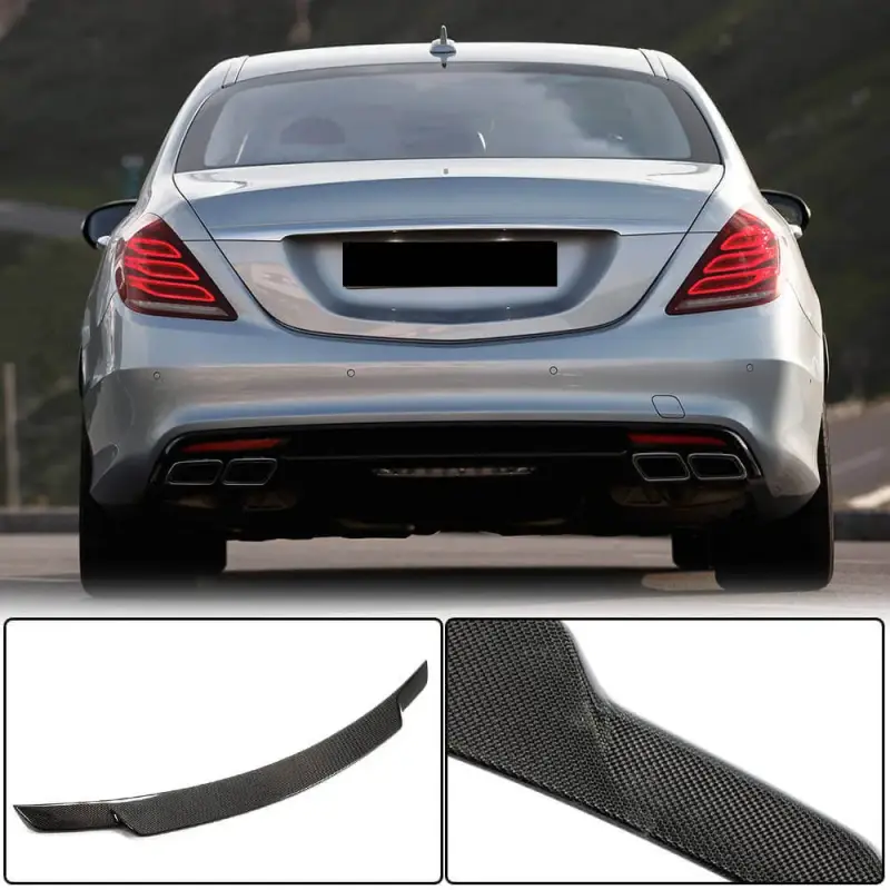 Спойлер V2 (Карбон) для Mercedes-Benz S-class W222 2013–2022
