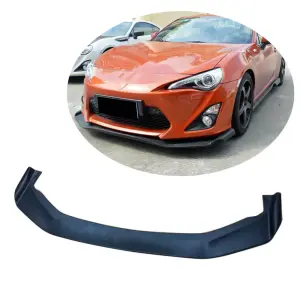 Накладка на передній бампер Lip V3 (Карбон) для Toyota GT86 2011–