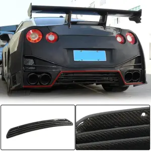Дифузор заднього бампера (2009-2015, Карбон) для Nissan GT-R 2008–2025