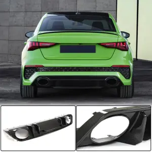 Дифузор заднього бампера (для RS Sedan, Карбон) для Audi A3 2020–