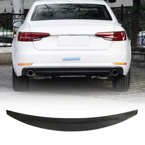 Спойлер V1 (для Sedan Карбон) для Audi A4 B9 2015–2024