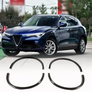 Накладки на арки (2017-2023, Карбон) для Alfa Romeo Stelvio 2016–