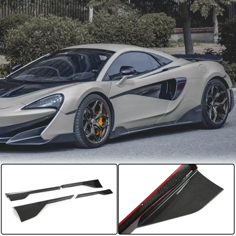 Бокові пороги (Карбон) для McLaren 540C/570S 2015–2020
