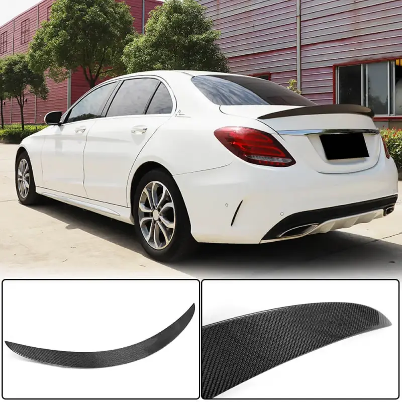 Спойлер V2 (для SD 2015-2019, Карбон) для Mercedes-Benz C-class W205 2014–2021
