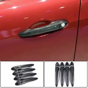 Накладки на ручки (Карбон) для Maserati Levante 2016–