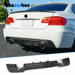 Дифузор заднього бампера V2 (для M-Sport, Карбон) для BMW 3 серія E92/E93 2006–2013