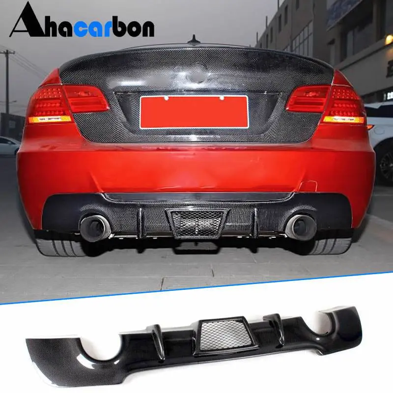 Дифузор заднього бампера Карбон V3 (для M Sport) для BMW 3 серія E92/E93 2006–2013