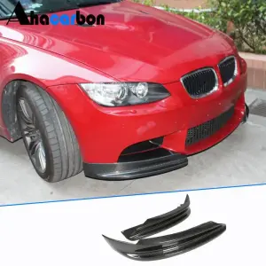 Накладки на передній бампер Flap (для E90 2008-2011 Base, Карбон) для BMW 3 серія E90/E91 2005–2011