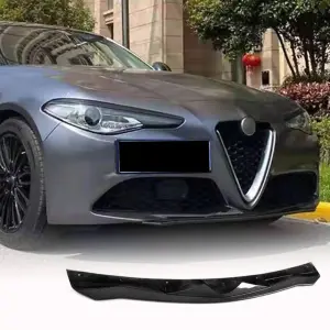 Накладка на передній бампер Lip V2 (для Base, Карбон) для Alfa Romeo Giulia 2016–2022