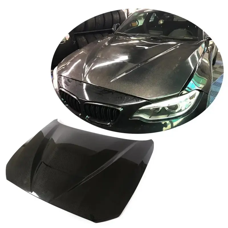 Капот V1 (Карбон) для BMW 2 серія F22/F23 2014–2021